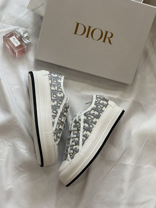 Кеди dior діор на платформі 5см в наявності