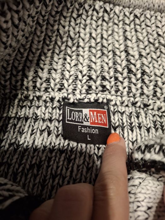 Sweter męski ciepły Lorr&Men