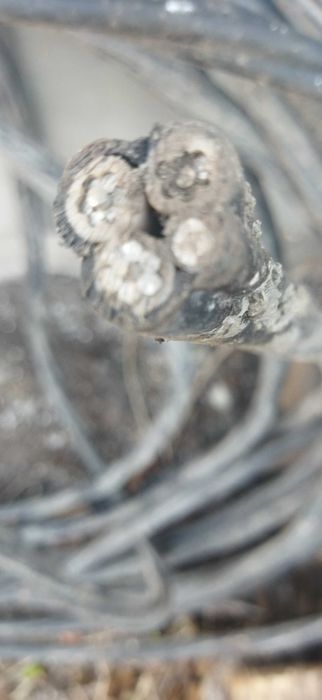 Кабель силовий алюмінієвий монолітний АВВГ 4х50 ГОСТ (30м)