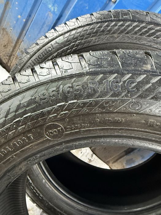 195.65,R16С  Continental contakt4 зима