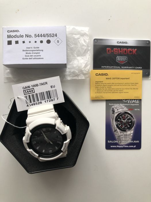Zegarek Casio G-SHOCK biały
