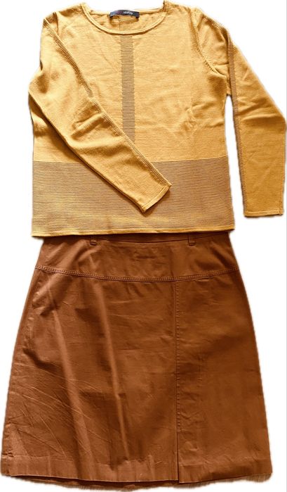 Spódnica karmelowa  Esprit 40