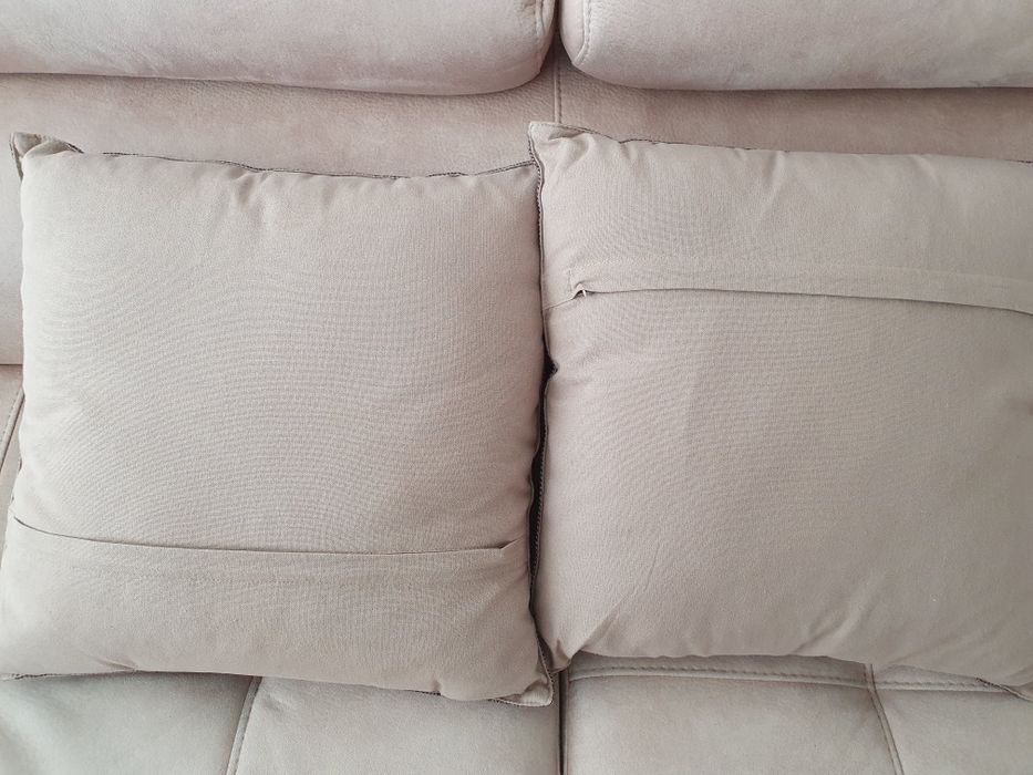 2 capas de almofadas