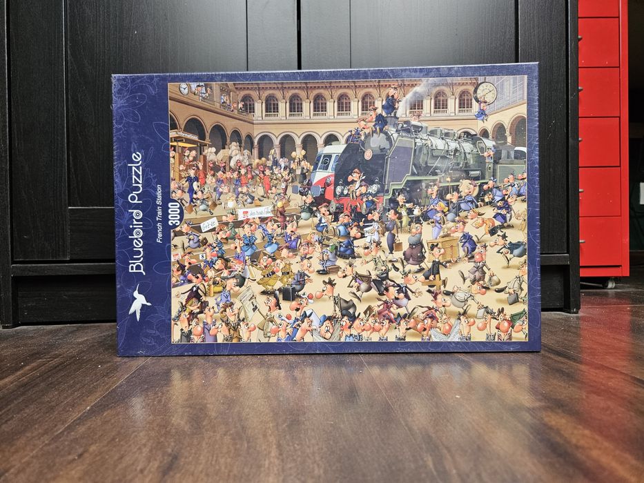 Puzzle Bluebird 3000 Ruyer - French Train station