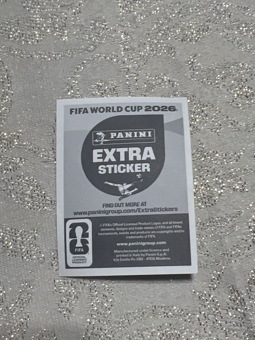 Extra Sricker Panini Ouro/Gold Moisés Caicedo
