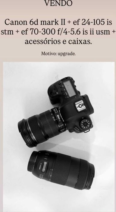 Vendo Maquina Cannon 6D Mark II