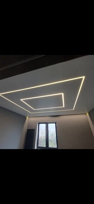 Натяжні стелі. 295грн/м