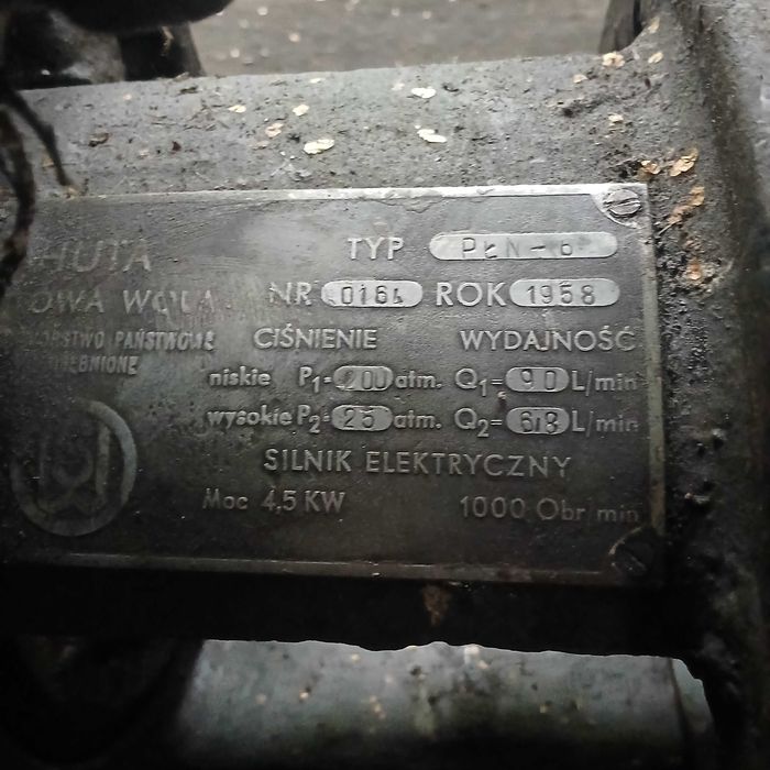 Pompa hydrauliczna olejowa z silnikiem