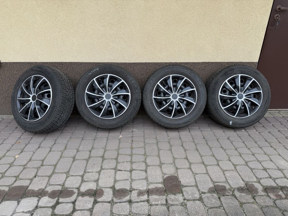 Koła stalowe z oponami zimowymi 16” Opel