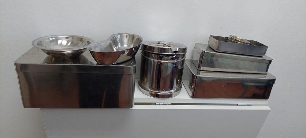 Esterelização médico cirúrgico inox bom estado