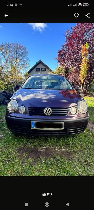 VW Polo 9N 1.2 AZq– całe auto na części – skrzynia GDP, LC3W