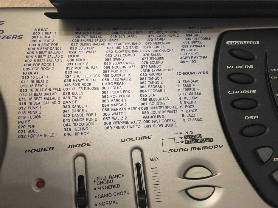 Синтезатор Casio CTK-671