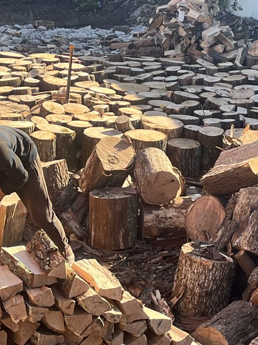 Дрова Дуб колотый Доставка