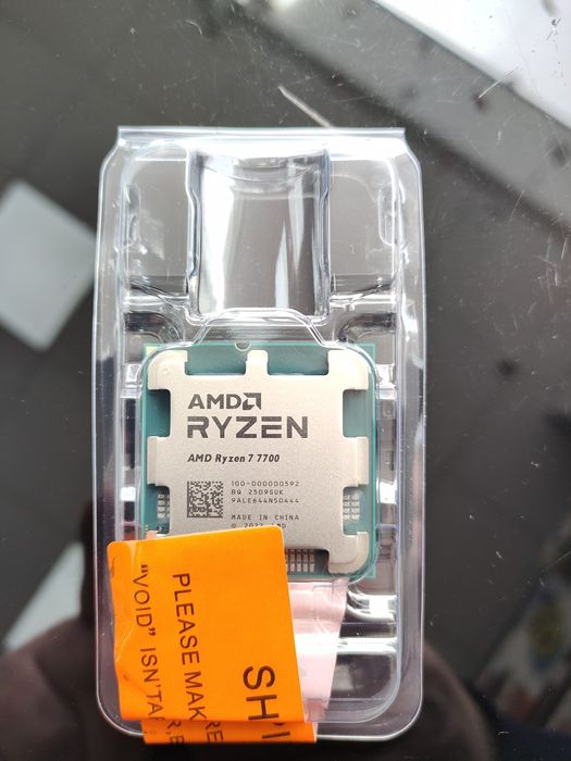 Процессор AMD Ryzen 5 7500F  sAM.  5 Новый. Tray.