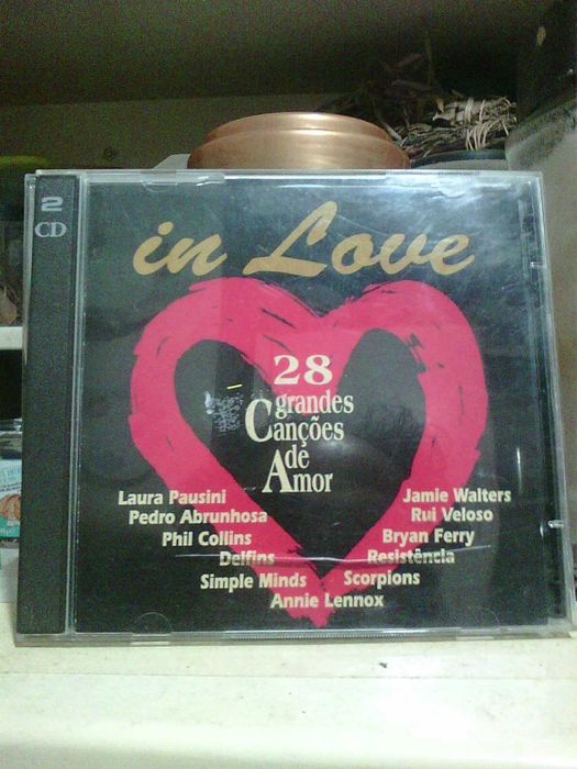 in love cd música duplo 28 canções-portes envio gratis