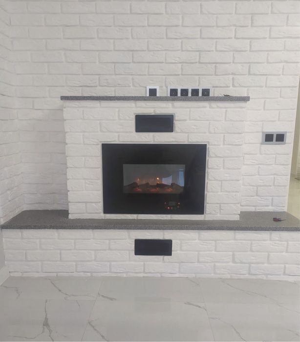 Гіпсова плитка , гіпсова цегла ,декоратиний кірпіч , лофт , loft скеля