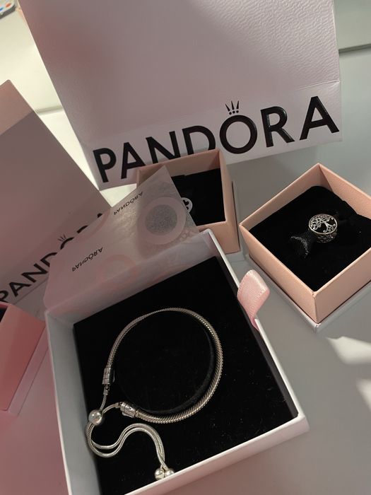 Bransoletka Pandora z dopasowaną regulacją