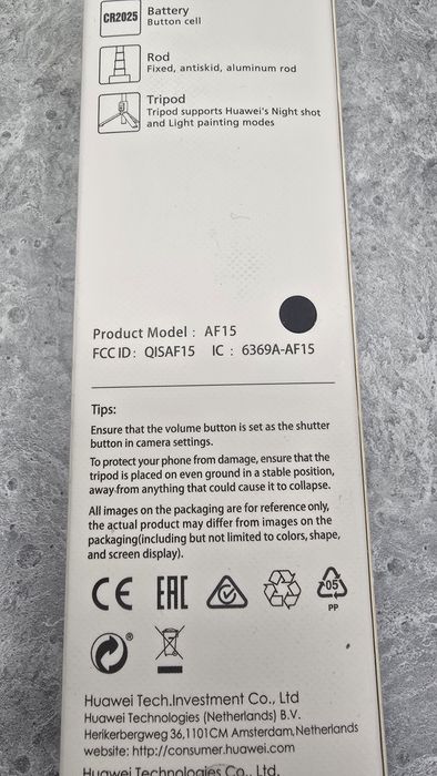 Huawei AF15 statyw do selfie NOWY
