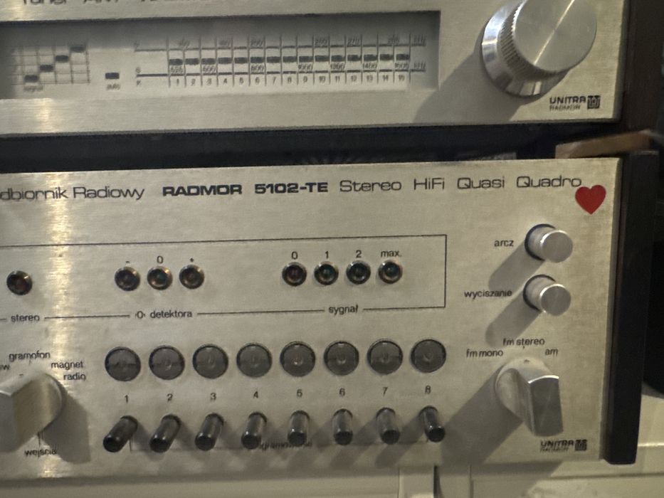 radmor 5102 Stereo HiFi Quasi Quadro plus Tuner AM 5122