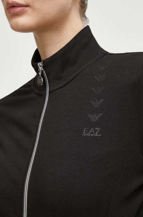 EMPORIO ARMANI EA7 sportowy damski dres BLACK