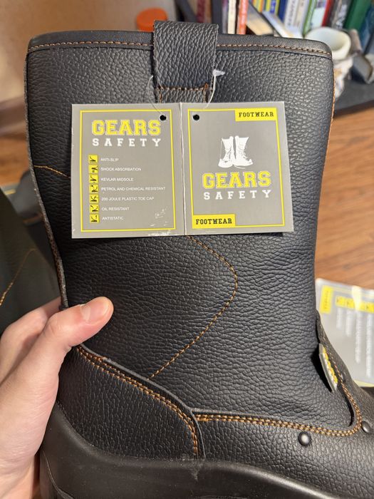 Чоботи з натуральної шкіри Gears Safety