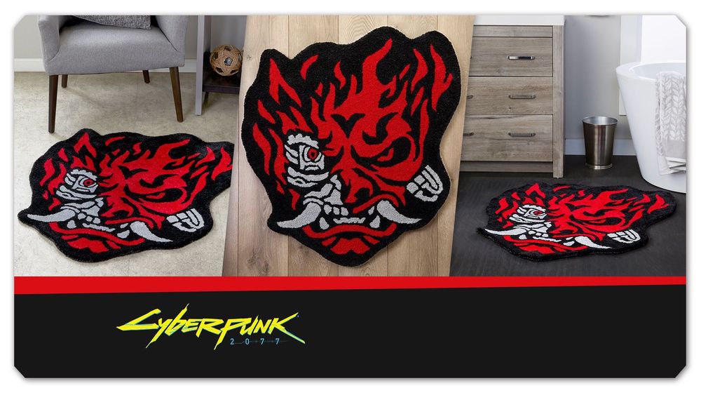 Dywanik Dywan Mata CYBERPUNK 2077 - SAMURAI - NOWY