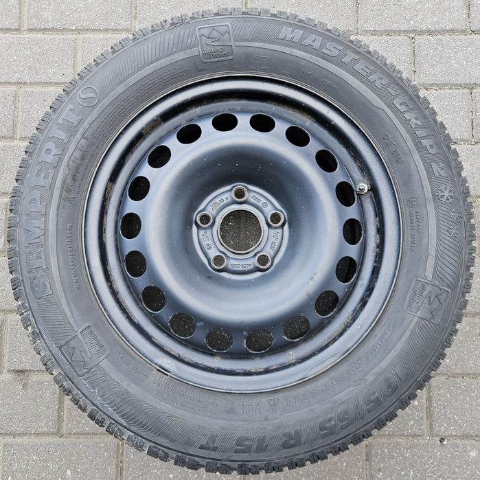 4x Felgi stalowe OPEL 6.0 x 15 5x105 ET37 Astra + czujniki TPMS [1222]