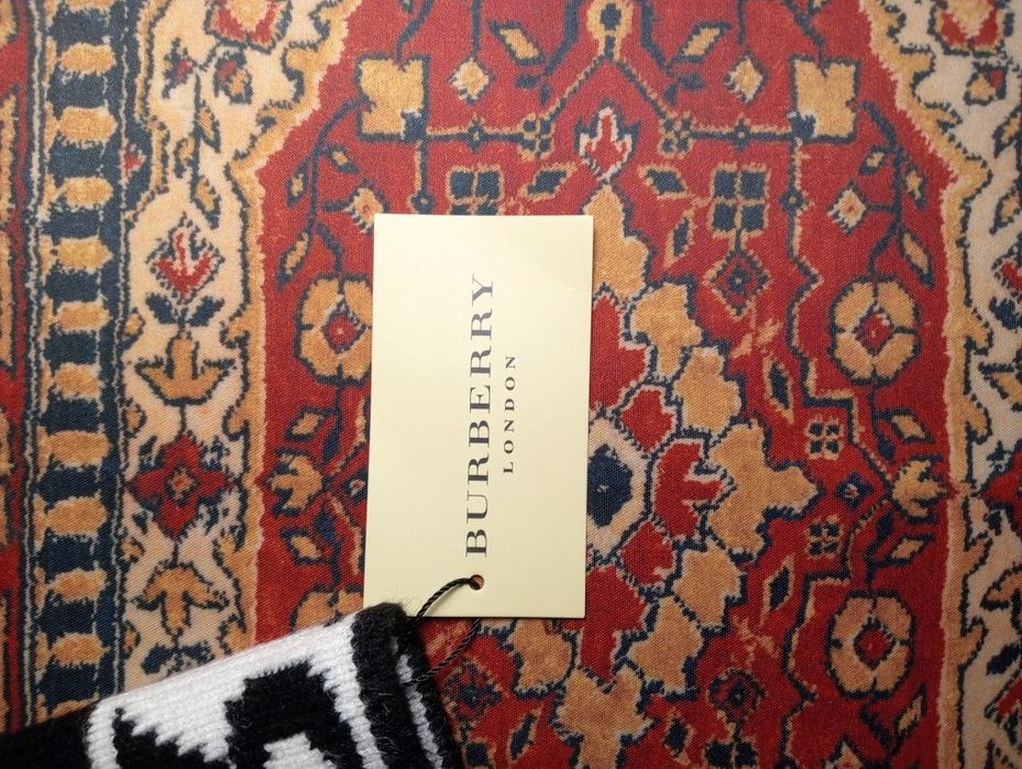 Zimowa czapka burberry