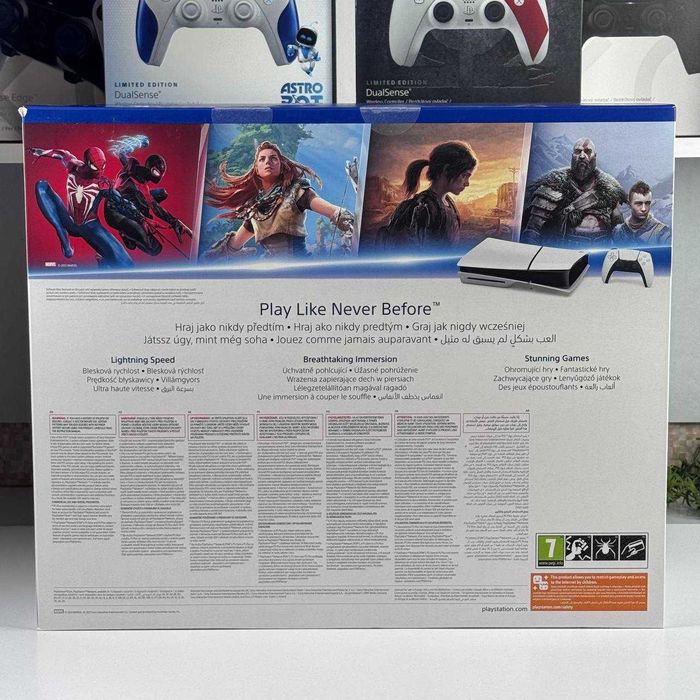 Консоль Sony PlayStation 5 Slim Blu-ray Приставка PS5 Геймпад