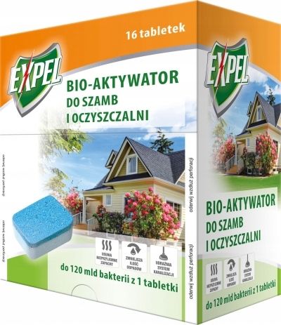 expel - bio-aktywator do szamb tabletki 16szt