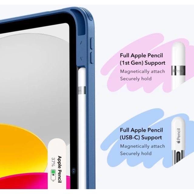 Чохол ESR Flip Hybrid для iPad A16 11 2025 11th Gen | 10.9 2022 10th Navy Blue