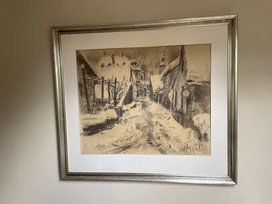 Oryginalny rysunkek z 1940 roku 106/95 A. Lehmann