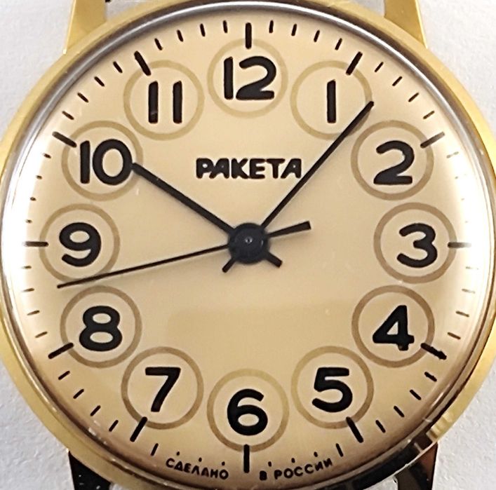 Новые часы Ракета Оригинал Механика Полный комплект: упаковка, паспорт