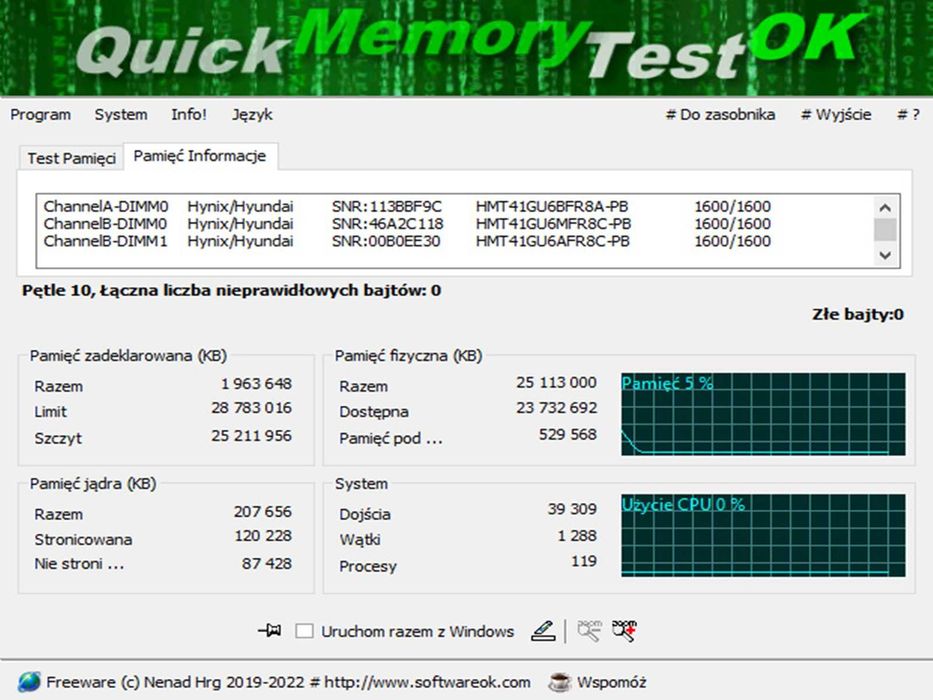 DDR3 8GB HyniX 12800 -Komputer