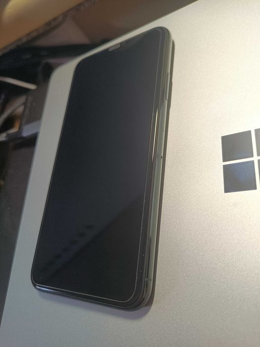 Applei Phone 11 Pro Max 256 GB Midnight Green  8 etui  komplet pudełko