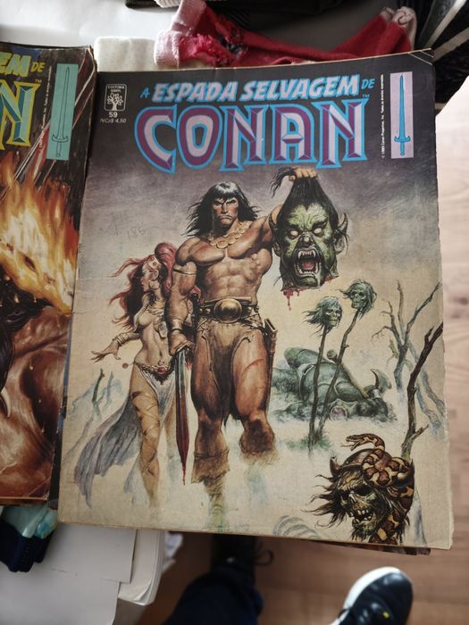 Livros espada selvagem de conam