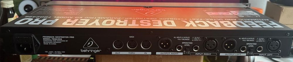Behringer Eliminator Sprzężeń FBQ 2496