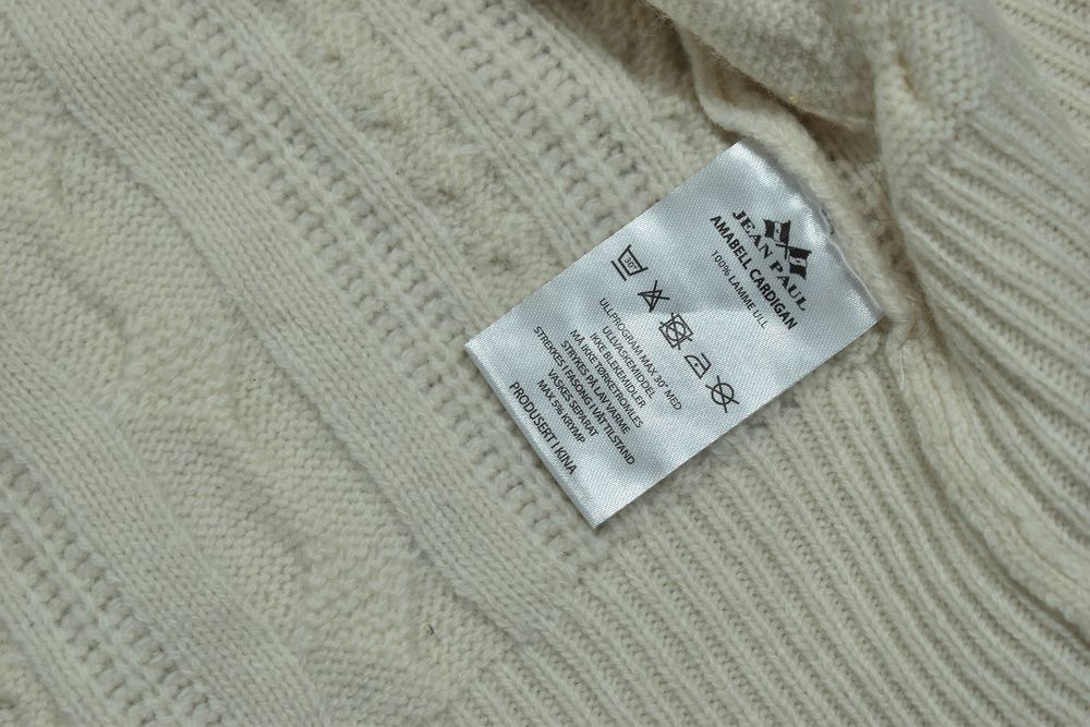 Jean Paul Amabell Wełniany Sweter Damski Kardigan M