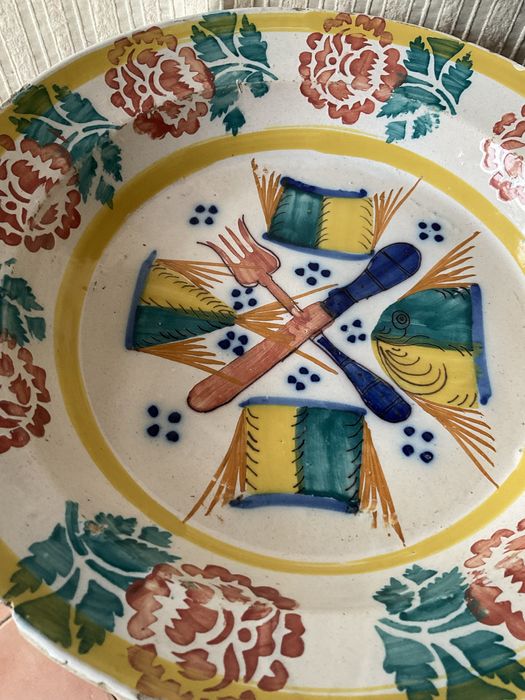 Prato faianca Bandeira