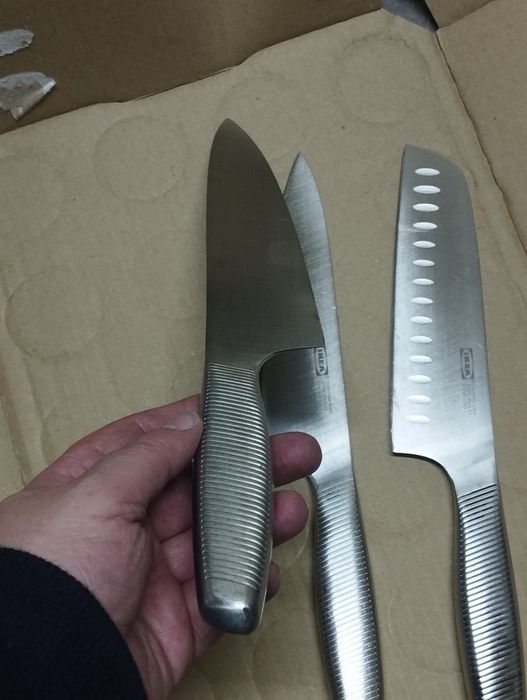 Conjunto 3 facas chef IKEA 365+