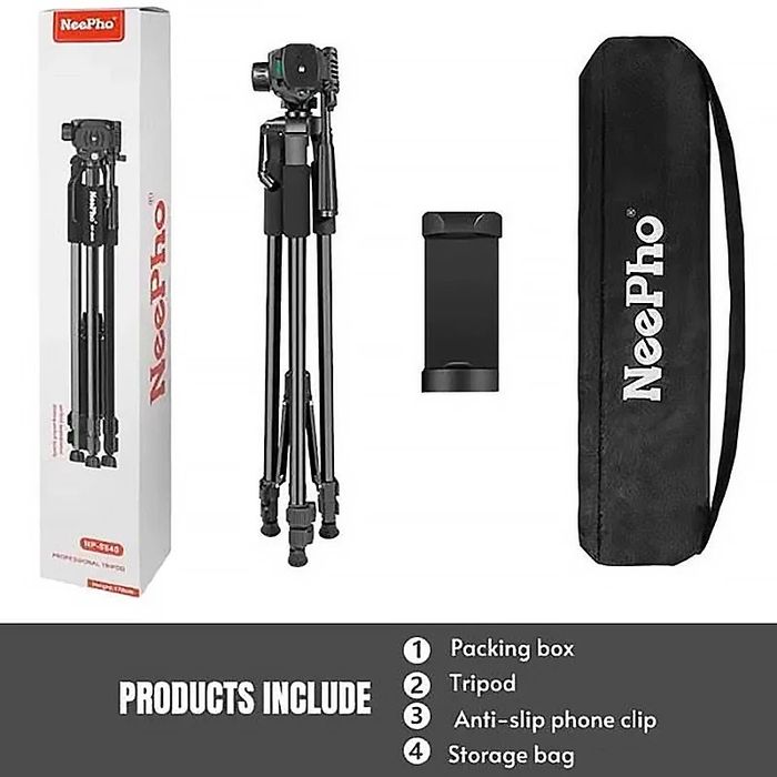 Штатив NeePho NP-8840 для телефону,фотоапарату 170 см