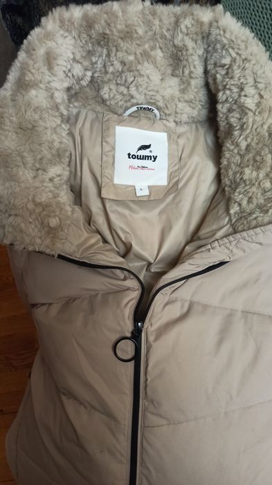 Пуховик с капюшоном