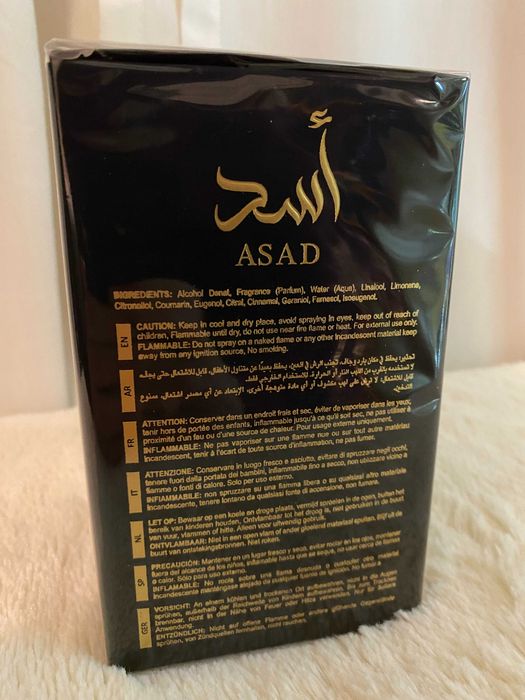 Perfume Lattafa Asad - Novo e Original