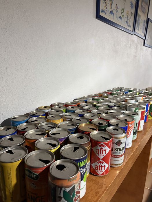 Latas antigas