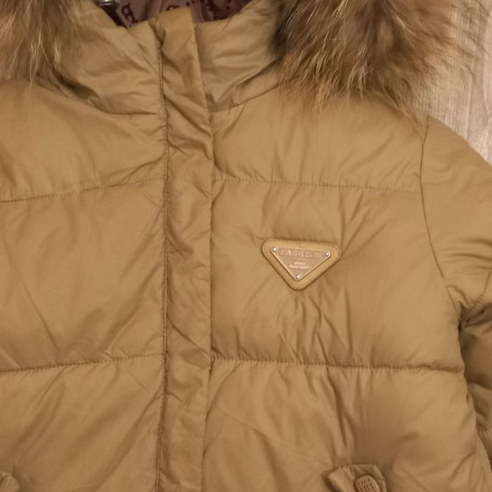 Пуховик для дівчинки