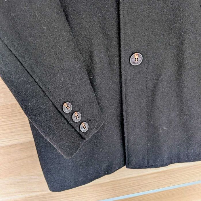 ACEITO TROCA - Jaqueta Casaco Pull&Bear Preto Oxford M 38 Black Chuva
