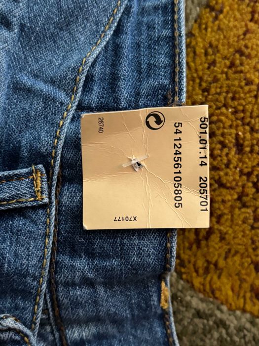 Nowe spodnie Levis 501 z metkami W30 L32 niebieskie Levi's