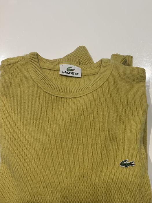 Pulôver Lacoste Cor: Mostarda  - impecável - Tamanho 4