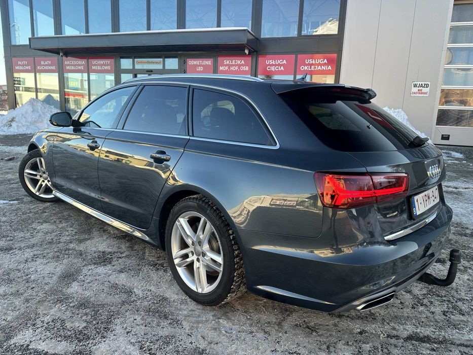 AUDI A6 C7 LIFT 2.0 TDI 190PS S-LINE Panorama Skóra LED Kamera PDC 18"