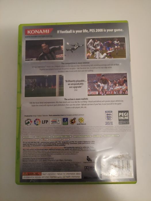PES 2008 Xbox 360